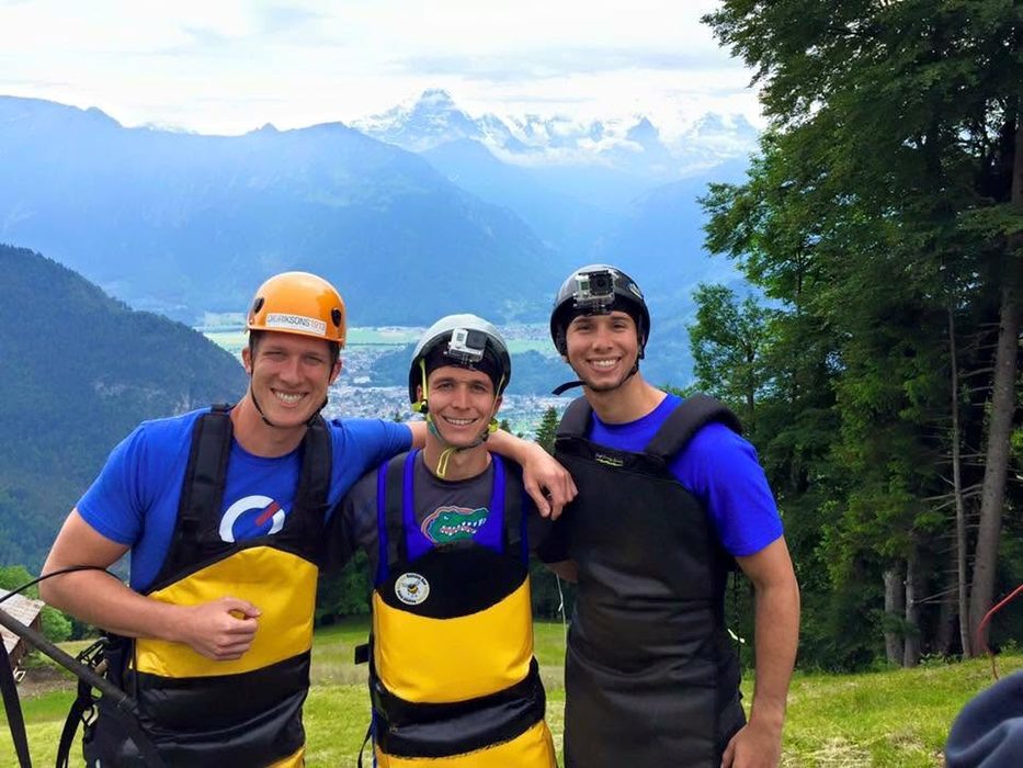 Jesse Henry in Switzerland